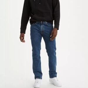 Levis 514 Straight Leg Jeans Dark Wash Mens Size 36x30 Basic Casual Staple